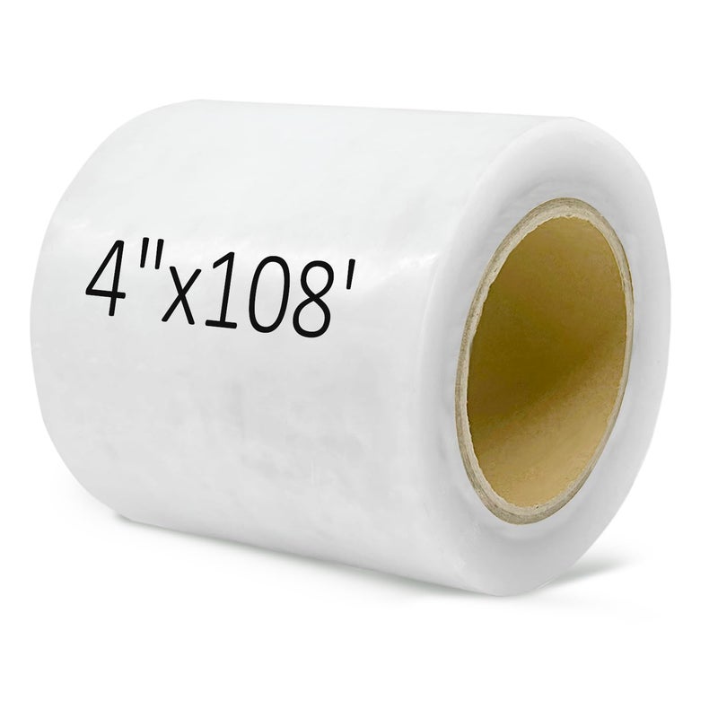 chicarry Greenhouse Repair Tape, 6 mil 4" x 108' Greenhouse Tape, Heavy Duty UV Resistant Clear Greenhouse Sheeting Coverings Film Tape for Seaming and Sealing (4" x 108') - Image 1